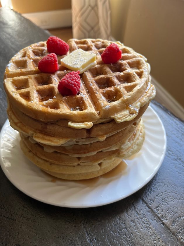 Sourdough Waffles Recipe