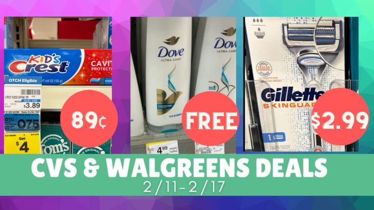 Video: Top CVS & Walgreens Deals 2/11-2/17