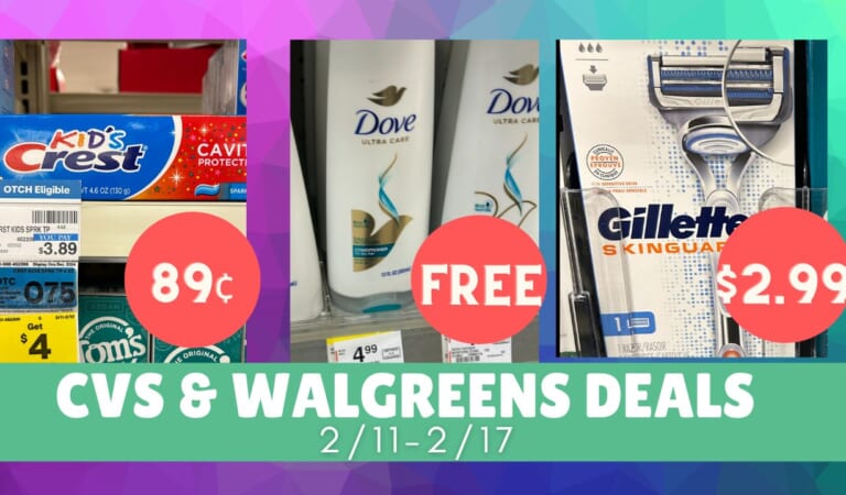 Video: Top CVS & Walgreens Deals 2/11-2/17