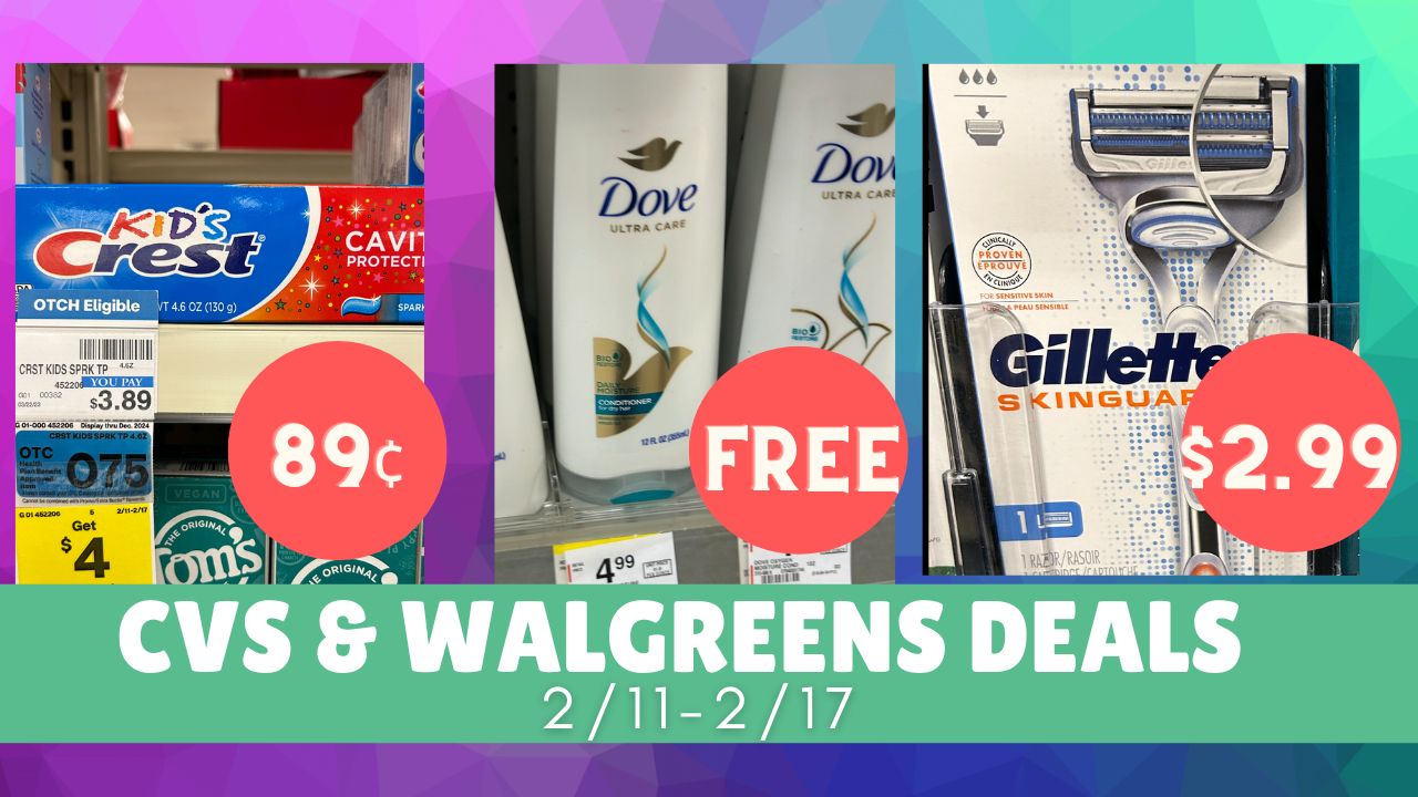 Video: Top CVS & Walgreens Deals 2/11-2/17