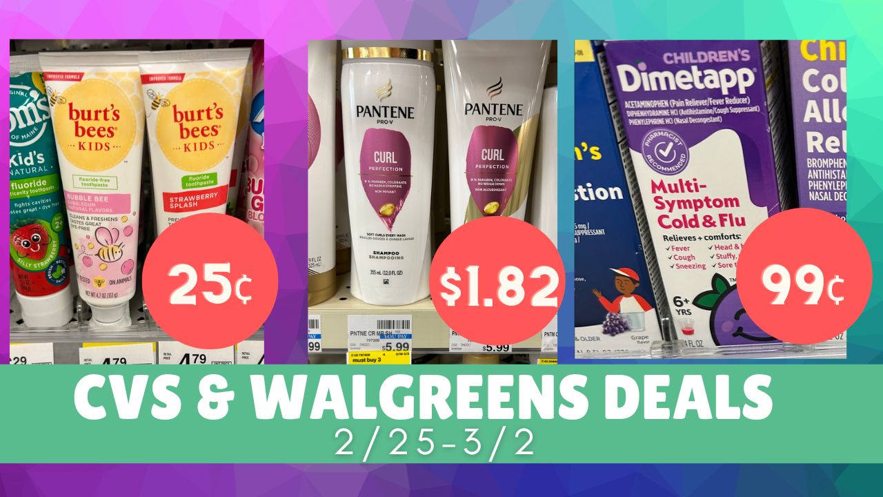 Video: Top CVS & Walgreens Deals 2/25-3/2