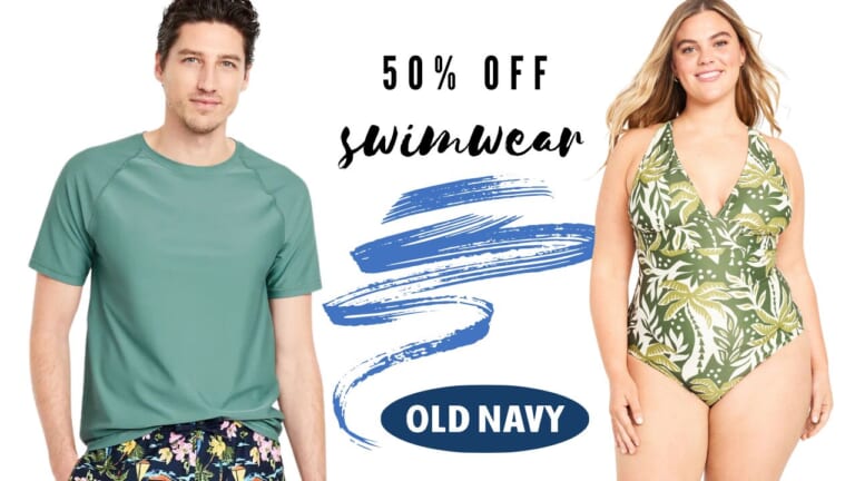 Old Navy | 50% Off Swimwear | Today Only!