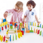 Hape 107-Piece Dynamo Wooden Domino Set $19.65 (Reg. $44)