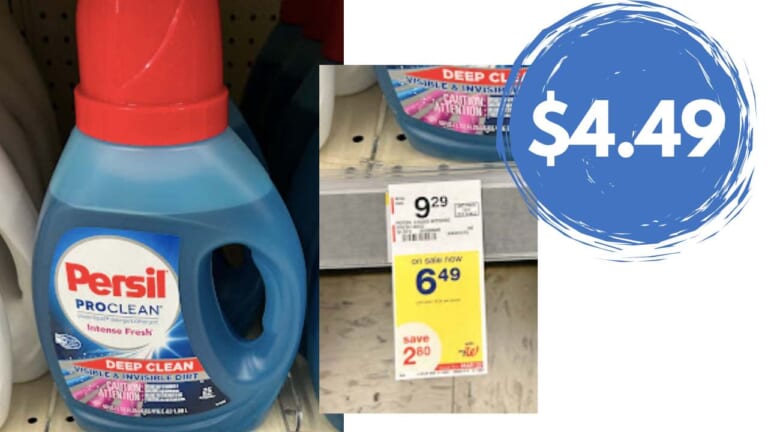 $4.49 Persil Laundry Detergent at Walgreens (reg. $9.29)