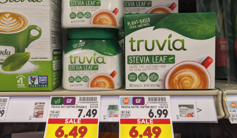 Truvia Sweetener As Low As $3.49 At Kroger