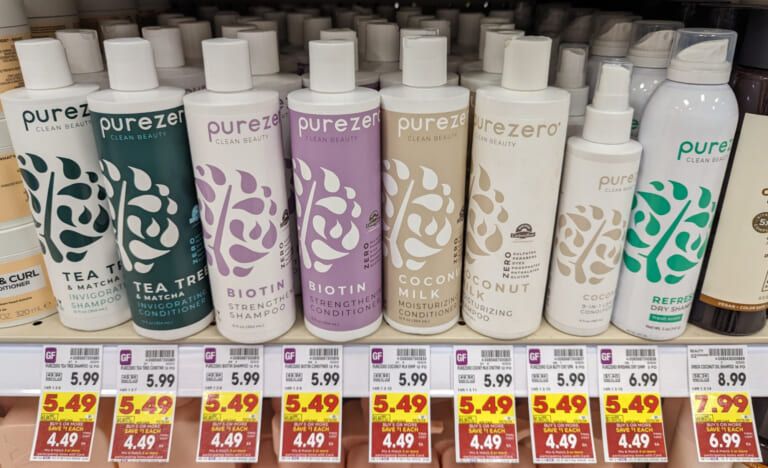 Purezero Shampoo or Conditioner As Low As $1.49 At Kroger