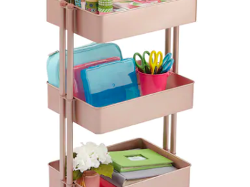 Lexington 3-Tier Rolling Cart only $24.99 (Reg. $60!)