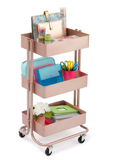 Lexington 3-Tier Rolling Cart only $24.99 (Reg. $60!)