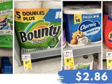 Pick Up $2.86 Bounty, Tide, Gain, & Charmin at Walgreens
