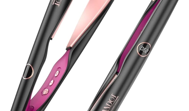 2-in-1 Twist Hair Straightening Iron for $24 + free shipping