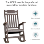 Enhance your Relax outside with this Outdoor Rocking Chair for just $119.99 After Code (Reg. $159.99) + Free Shipping