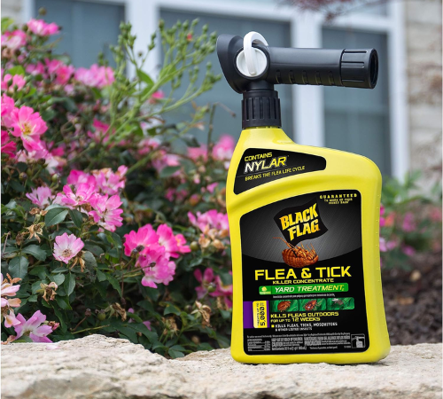 Black Flag Flea and Tick Killer Concentrate Ready-to-Spray Yard Treatment, 32 Oz as low as $3.14 After Coupon (Reg. $14) + Free Shipping