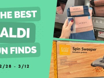 Aldi Fun Finds | Clothing Under $10 + New Cleaning Tools!