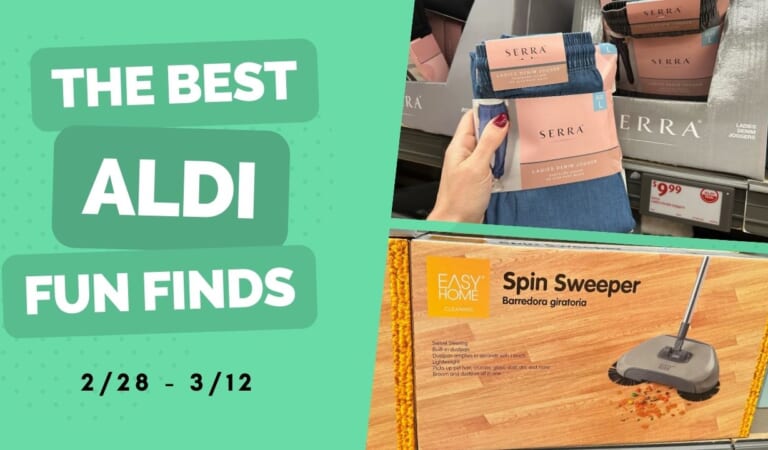 Aldi Fun Finds | Clothing Under $10 + New Cleaning Tools!