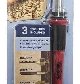 Woodburning Tool Kit w/ 3 Tips for $6 + free shipping