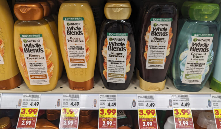 Garnier Whole Blends Haircare As Low As $1.49 At Kroger