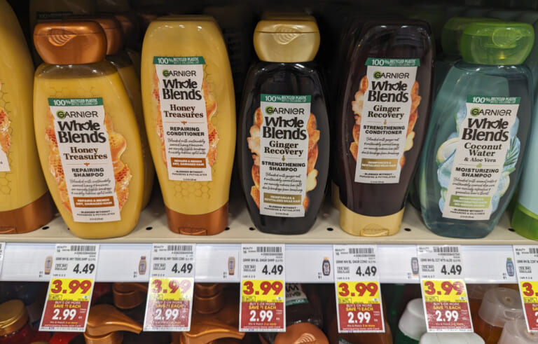 Garnier Whole Blends Haircare As Low As $1.49 At Kroger