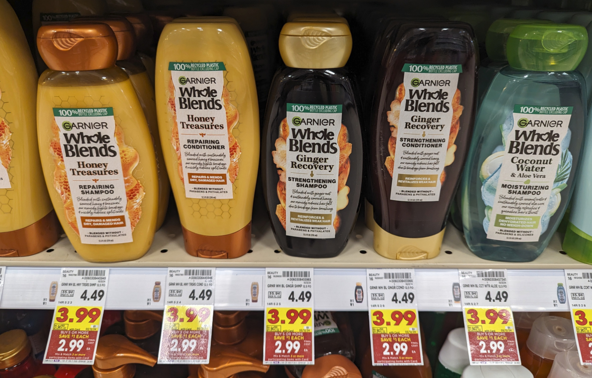 Garnier Whole Blends Haircare As Low As $1.49 At Kroger