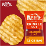 Kettle Brand Krinkle Cut Potato Chips, Habanero Lime, 7.5-Oz as low as $2.18 Shipped Free (Reg. $4.29)