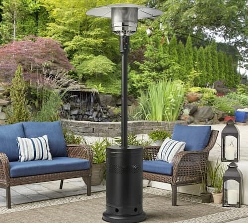 *HOT* Mainstays 48,000 BTU Propane Gas Patio Heater only $74 shipped!