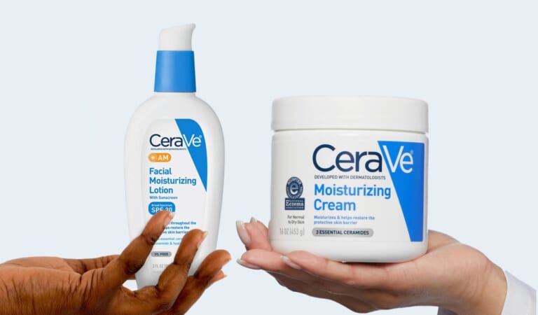 CeraVe Moisturizing Cream & AM Lotion Sample Bundle for free + free shipping