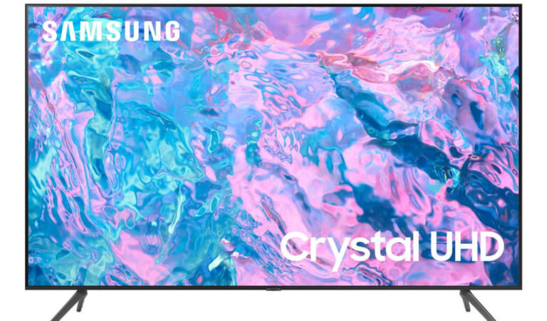 Samsung CU7000B 75" 4K LED HDR UHD Smart TV for $598 + free shipping