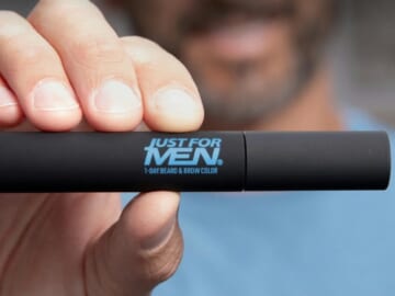 Just for Men 1-Day Beard & Brow Color Sample for free + free shipping