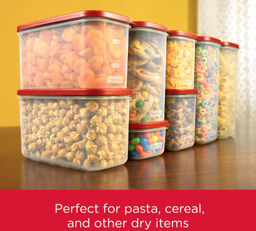 Rubbermaid 10-Piece Modular Canisters Food Storage Containers $31.99 (Reg. $38)