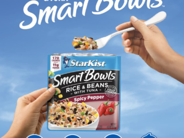 StarKist 12-Pack Smart Bowls Rice & Beans with Tuna (Spicy Pepper) as low as $10.20 Shipped Free (Reg. $13.68) – 85¢/4.5 Oz Pouch