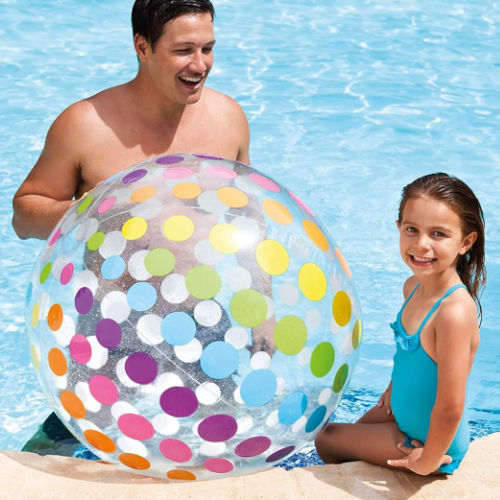 Intex Inflatable 31-inch Beach Ball with Repair Patch $7 (Reg. $25)
