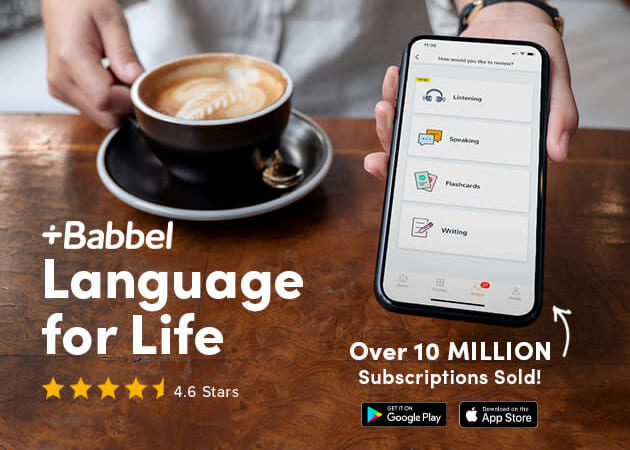 Babbel Language Learning Lifetime Subscription for $150
