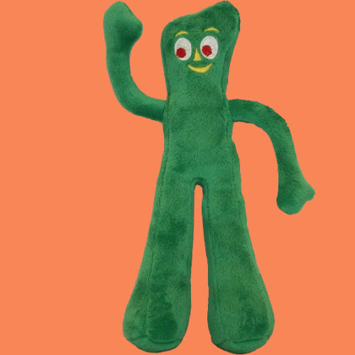 Gumby Plush Filled Dog Toy, 9-Inches $3.92 (Reg. $14.36) – Includes Squeaker