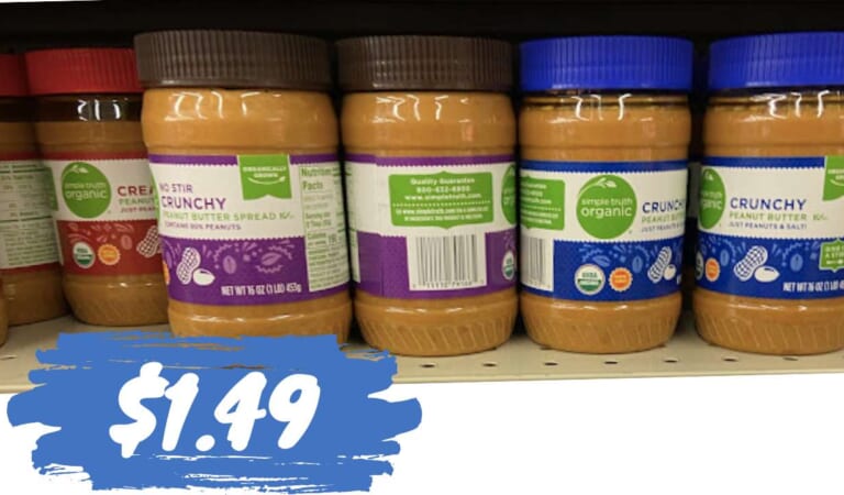 Kroger Brand Peanut Butter for $1.49