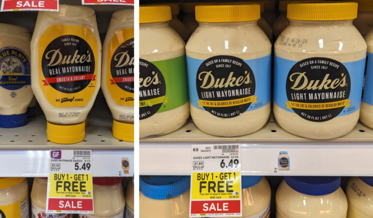 Duke’s Mayonnaise As Low As $1.50 At Kroger (Regular Price $5.49)