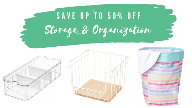 Kohl’s Code | Sale Storage & Organization + Extra 20% Off