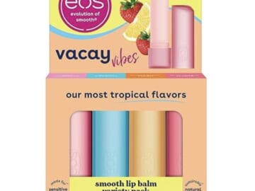 eos Vacay Vibes Lip Balm Variety Pack