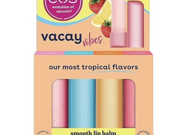 eos Vacay Vibes Lip Balm Variety Pack only $5.23 shipped!