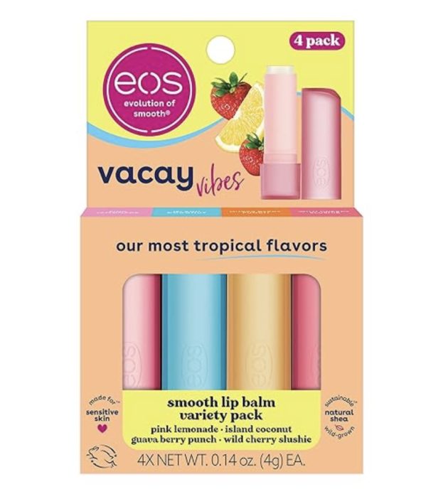 eos Vacay Vibes Lip Balm Variety Pack