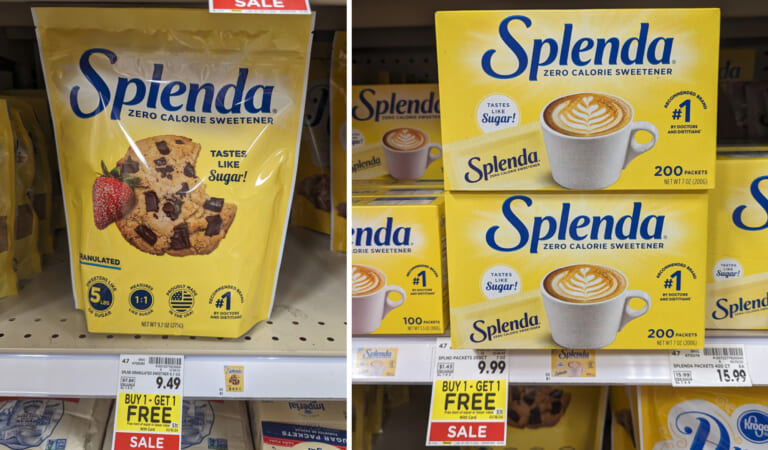 Get Splenda Zero Calorie Sweetener For As Low As $2.25 At Kroger