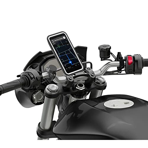 Shapeheart - Magnetic Motorbike Phone Holder Pro | Anti Vibration | Waterproof Motorcycle Handlebar Phone Mount | 360° Orientation