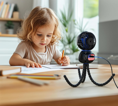 Stay cool in style with this Astronaut Portable Stroller Fan for just $7.99 After Code + Coupon (Reg. $15.99)