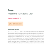 FREE Pedialyte Liter | Publix Digital Coupon Ends Sunday