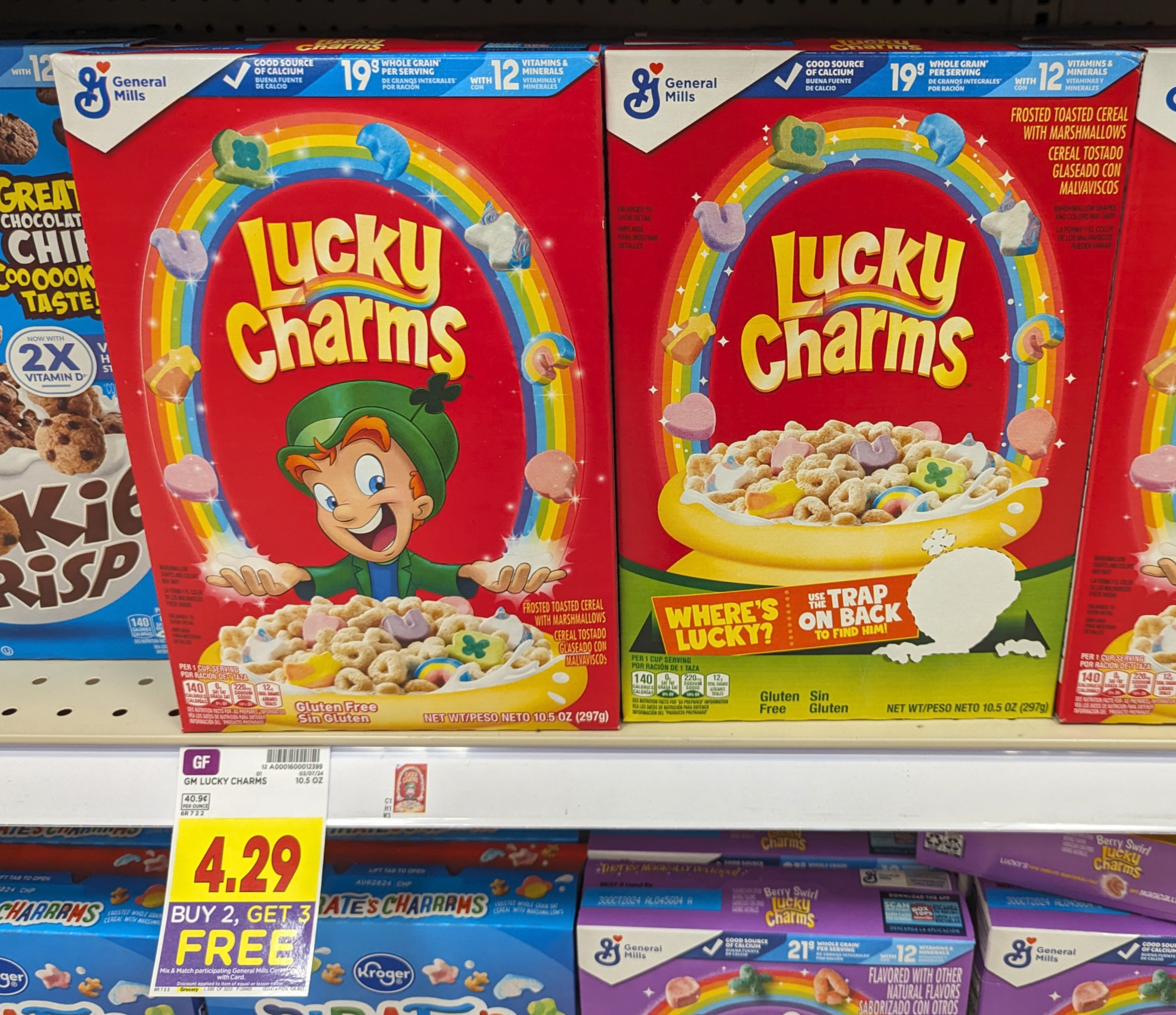 General Mills Cereal As Low As $1.52 At Kroger (Regular Price $4.29)