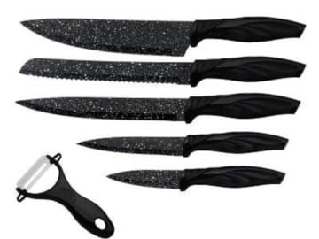 Nuvita 6-Piece Kitchen Knife Set for $10 + free shipping