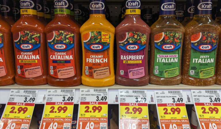 Kraft Salad Dressing Only $1.49 At Kroger