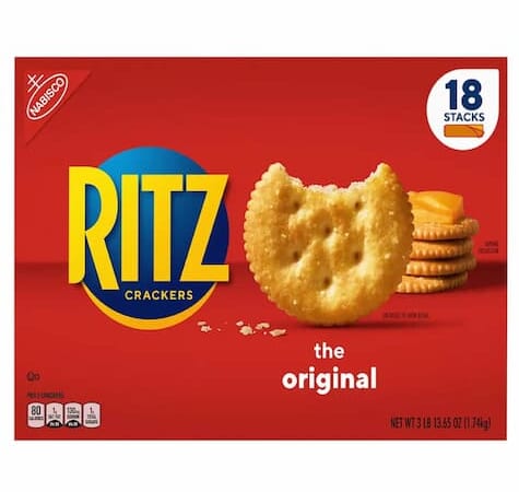 Stock up Deal on Nabisco Original Ritz Crackers! (18-Stacks )