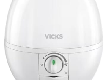 Vicks 3-in-1 Sleepy Time Ultrasonic Humidifier & Essential Oil Diffuser