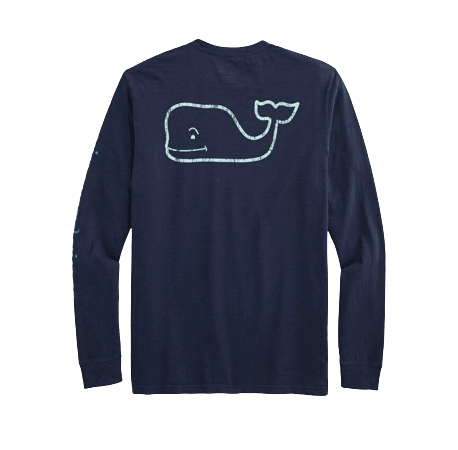 Vineyard Vines Men's Vintage Whale Pocket Tee for $35 + free shipping w/ $125