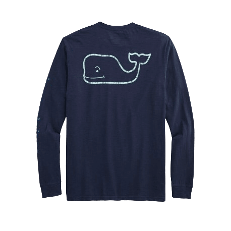 Vineyard Vines Men's Vintage Whale Pocket Tee for $35 + free shipping w/ $125