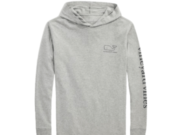 Vineyard Vines Men's Vintage Whale Hoodie Tee for $46 + free shipping w/ $125